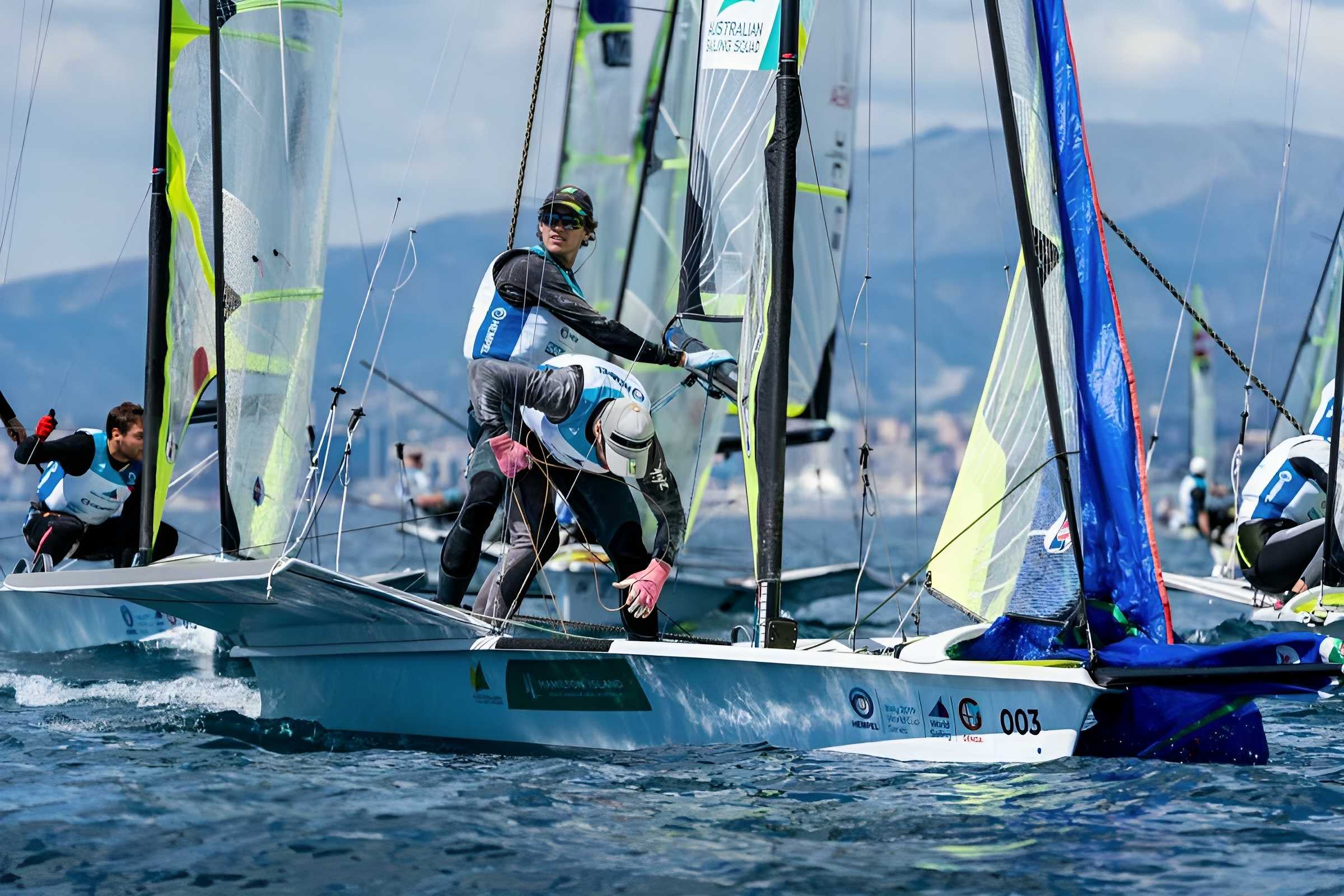 49er Genoa 2019. David & Lachlan Gilmour